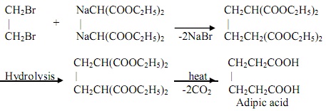 327_Action of dihaloalkanes on sodiomalonic ester.jpg